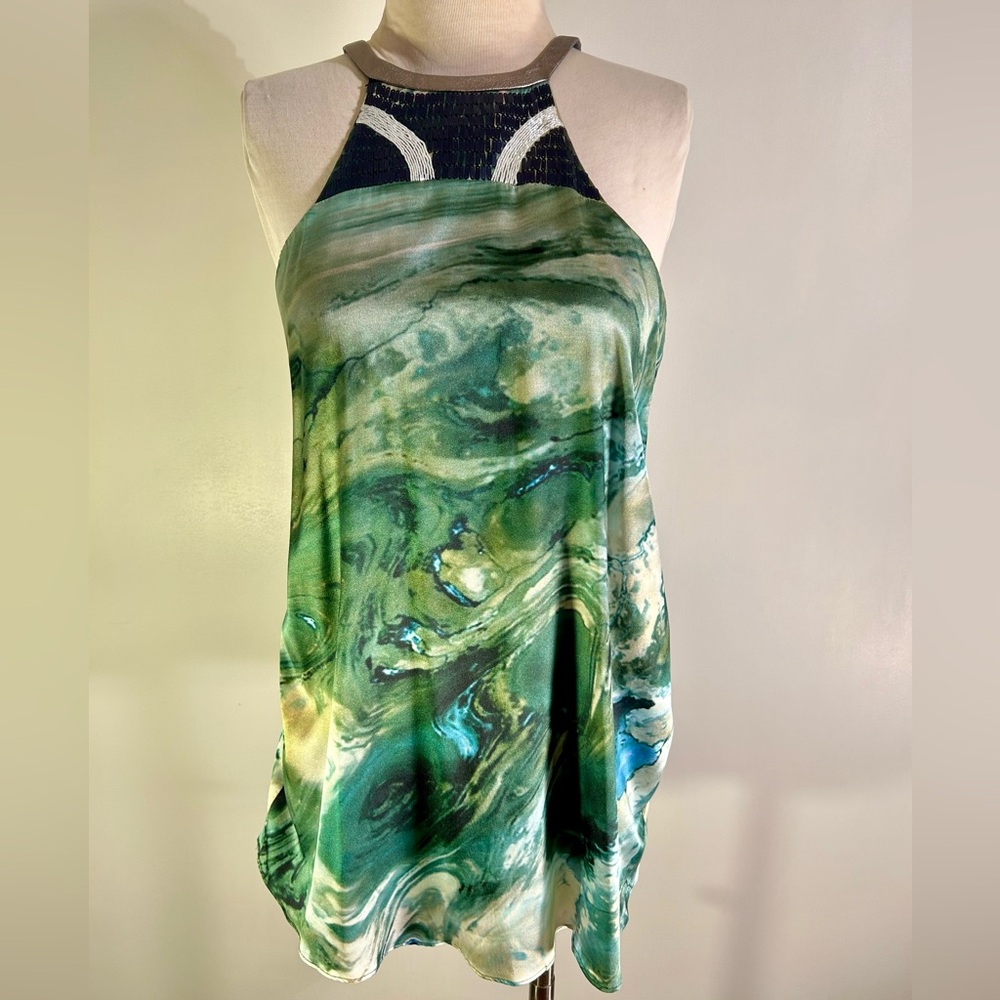 Nicole Miller Watercolor  Tank
